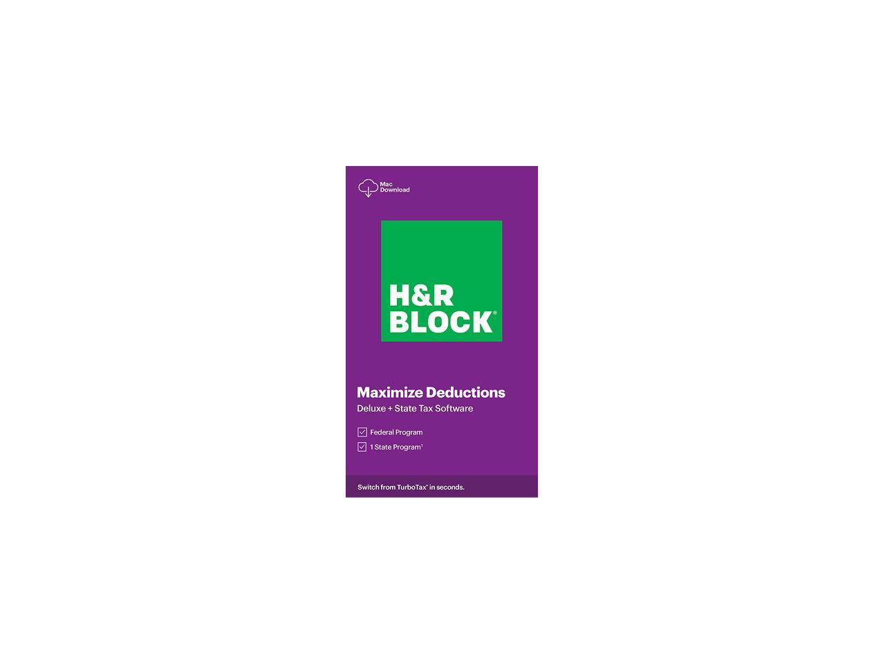 best price download h&r block 2017 for mac